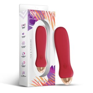 Luxo Estimulador 10 Velocidades Rust Red 6 Pretty Love Vibrador Snappy Color Púrpura - Erotiks | Tienda erótica online