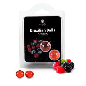 Secret Play Set 2 Brazilian Balls Aroma Frutas del Bosque 5 Onagra Woman 100 ml - Erotiks | Tienda erótica online